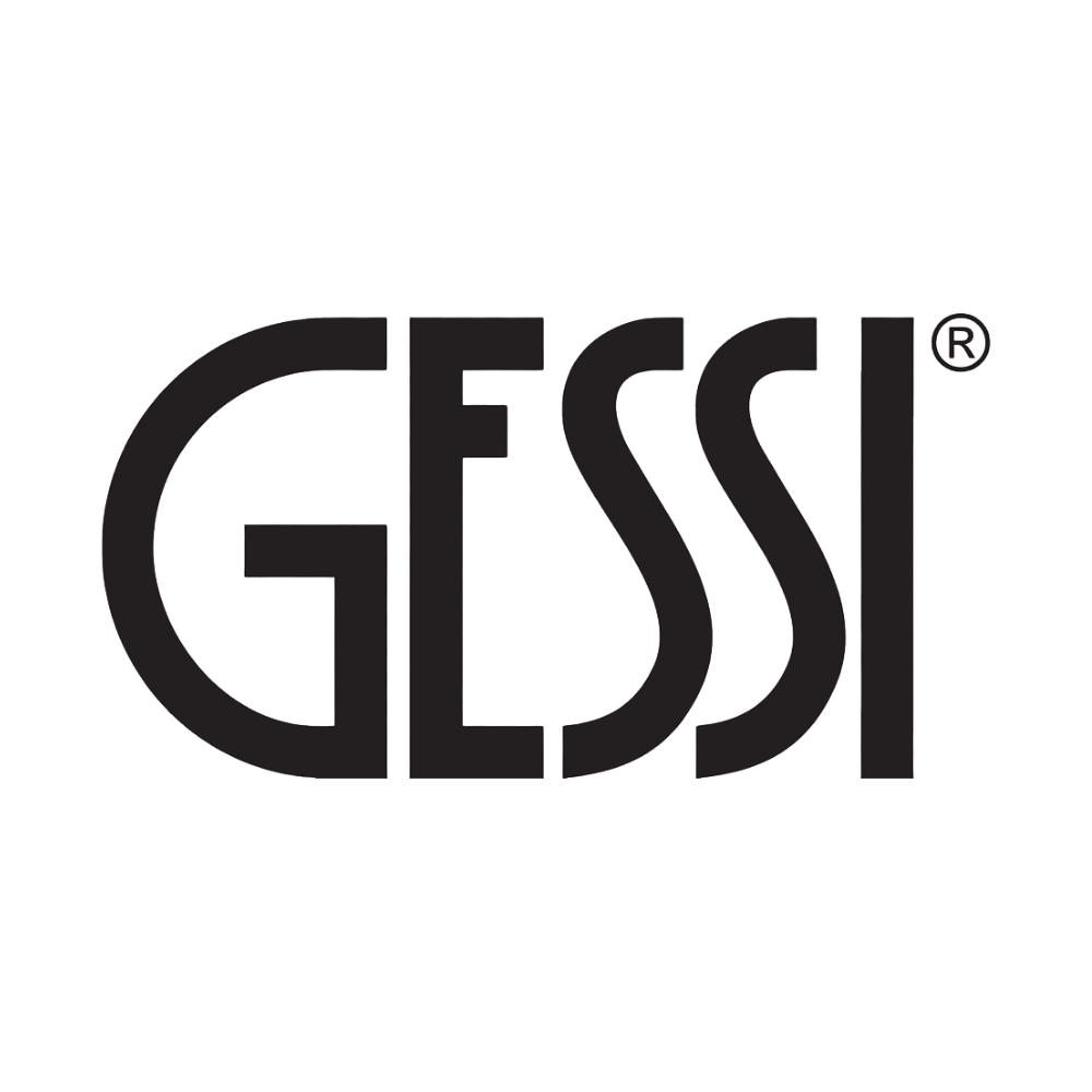 GESSI brand logo in bold black lettering with a registered trademark symbol